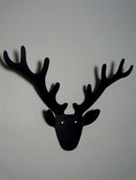 Trof� - knager�kke, sort st�l - ( incl. skruer og plugs ).