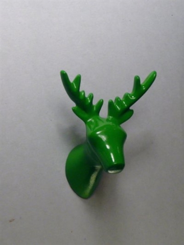 Dear Deer - knage, design Jorine Oosterhoff, gr�nlakeret polystone og metal m. indst�bt skrue (incl. plug). 