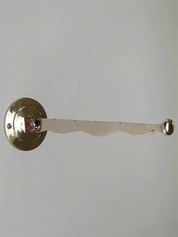 B�jlestang, forkromet messing, kan klappes ned.