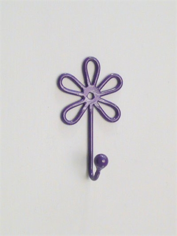 Blomst - knage, lillalak. metal, mellemstr.