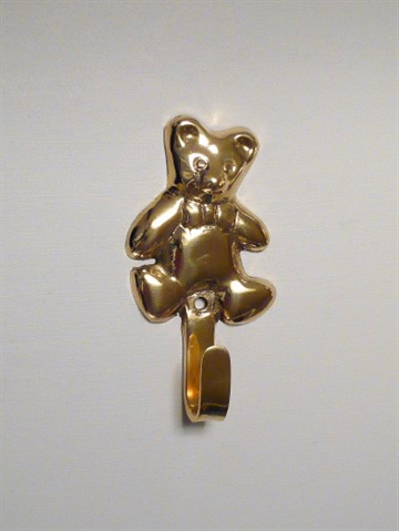 Bamse b�rneknage, messing.