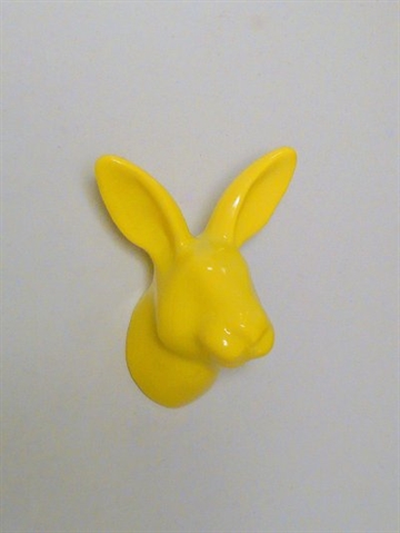 Dear Bunny -  knage, design Jorine Oosterhoff, gullakeret polystone og metal m. indst�bt skrue (incl. plug).