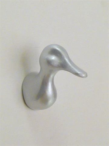 Dear Duck - knage, design Jorine Oosterhoff, s�lvlakeret polystone og metal m. indst�bt skrue (incl. plug). 