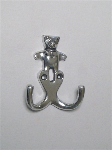 Bamse knage m. 2 kroge, aluminium.