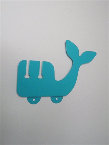 The Ark: Whaley knager�kke, design Malin Lundmark, turkis lakeret jern.