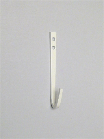 Minimalistisk krog, hvidlak. jern.