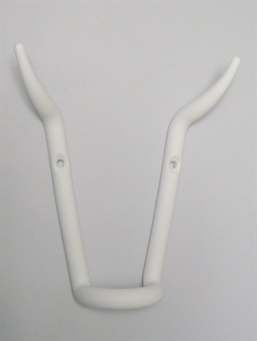 Ferdinand - the bull knage, design John Brauer, forst�rket nylon, mat hvid - ( plads til b�jler forneden ).