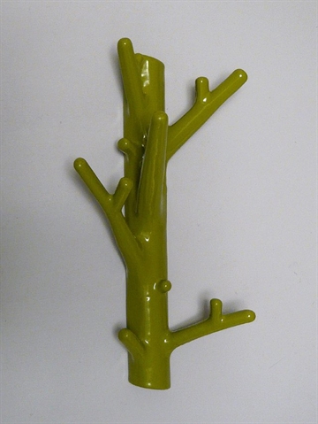 Branch hanger, design Harald Hynell, gr�nlakeret st�bejern, stor - ( incl. skruer og plugs ).