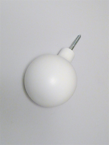 OHOOK - knage, designet af Anne Heinsvig & Christian Uldall, hvid lakeret b�getr�, mellem.