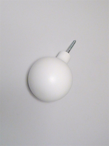 OHOOK - knage, designet af Anne Heinsvig & Christian Uldall, hvid lakeret b�getr�, lille. 