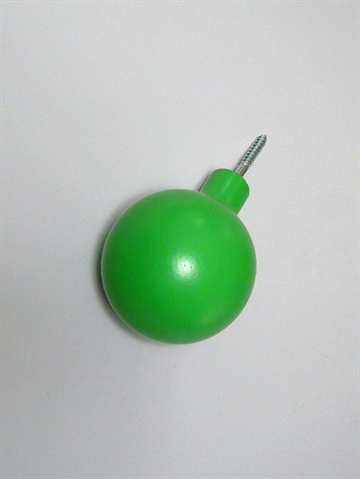 OHOOK - knage, designet af Anne Heinsvig & Christian Uldall, gr�n lakeret b�getr�, lille. 
