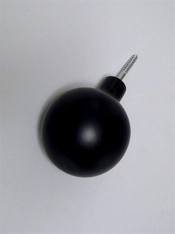 OHOOK - knage, designet af Anne Heinsvig & Christian Uldall, sort lakeret b�getr�, mellem.