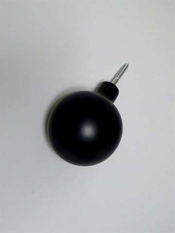 OHOOK - knage, designet af Anne Heinsvig & Christian Uldall, sort lakeret b�getr�, lille. 