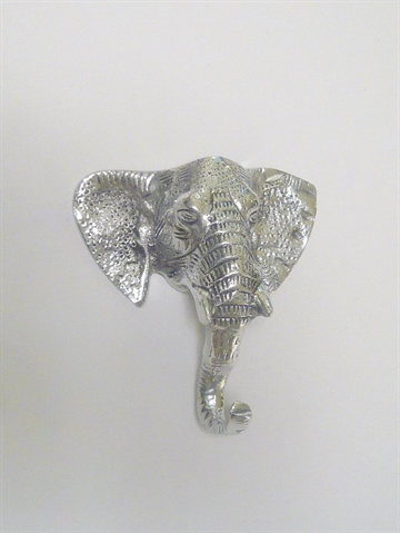 Elefant knage, aluminium.