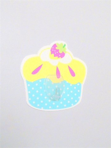 Cupcake sugekop knage, bl�.