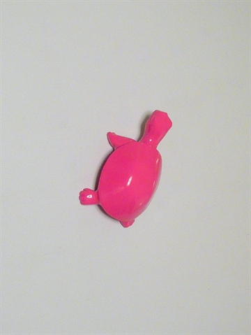Skilpadde knage/knop, design Jorine Oosterhoff, pinklak. h�rd polystone m. skrue, ( hoved fungerer som knage ) - EGNET TIL B�DE V�G OG M�BLER.
