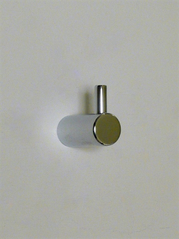BB design - krog i blank forkromet st�l m. fast skrue.