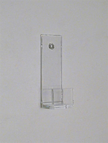 Transparent akrylknage, klar.